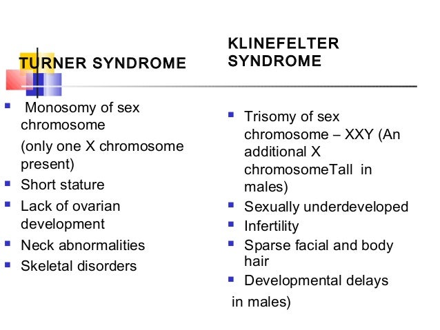 sex chromosome trisomy Sex chromosome trisomy